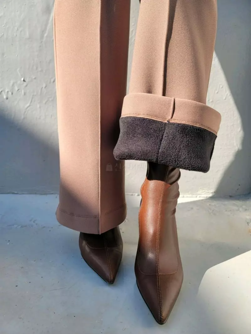 Gratia - Korean Women Fashion - #womensfashion - Joy Fleece Pants - 4