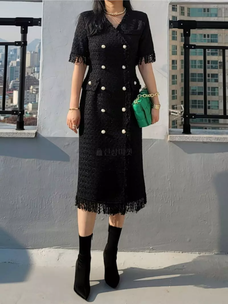 Gratia - Korean Women Fashion - #momslook - Rich One-piece - 3
