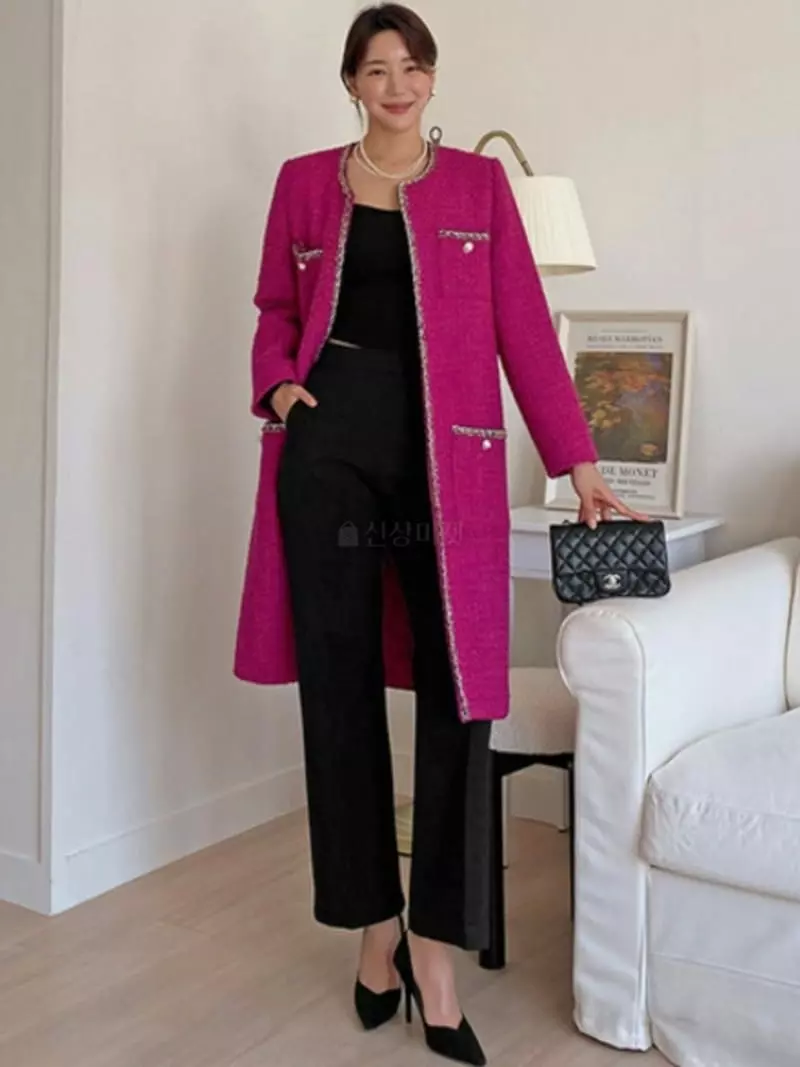 Gratia - Korean Women Fashion - #momslook - Lucy Long Coat