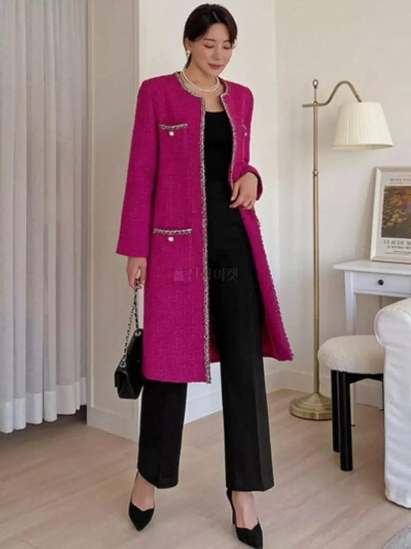 Gratia - Korean Women Fashion - #momslook - Lucy Long Coat - 3