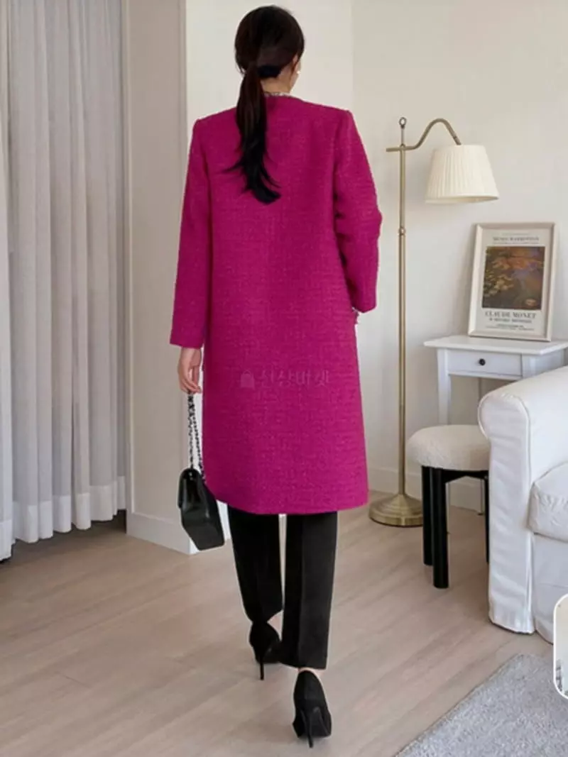 Gratia - Korean Women Fashion - #momslook - Lucy Long Coat - 5