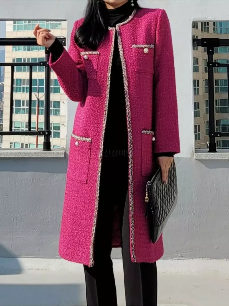 Gratia - Korean Women Fashion - #momslook - Lucy Long Coat - 7
