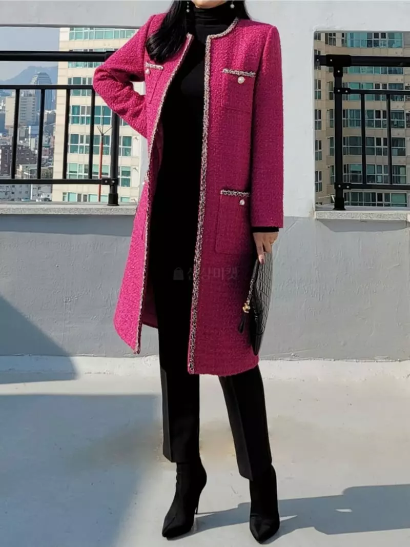 Gratia - Korean Women Fashion - #momslook - Lucy Long Coat - 8