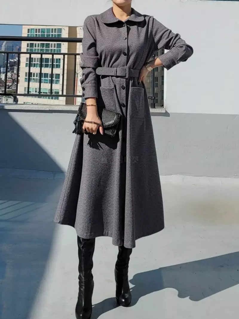 Gratia - Korean Women Fashion - #womensfashion - Lady Coat - 4