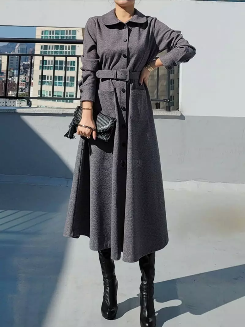 Gratia - Korean Women Fashion - #momslook - Lady Coat - 6