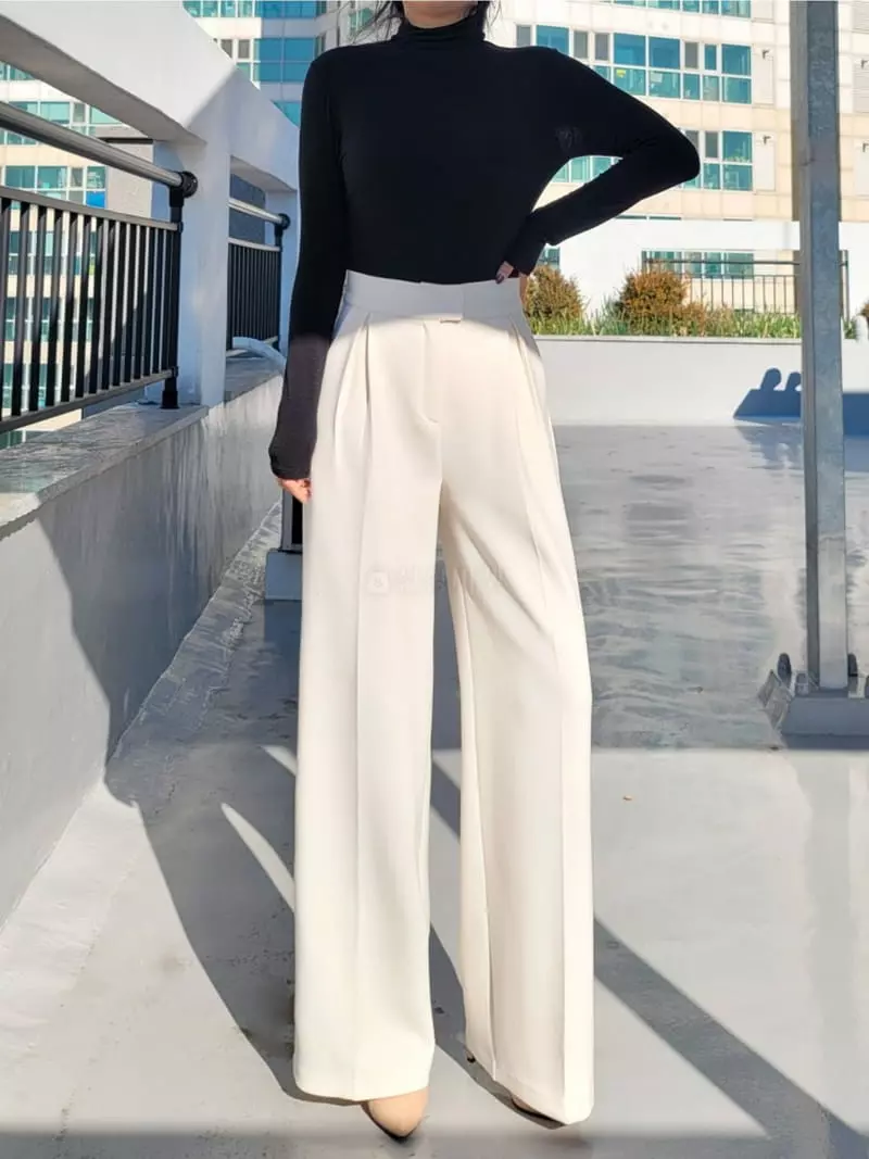 Gratia - Korean Women Fashion - #momslook - Dandy Pants - 6