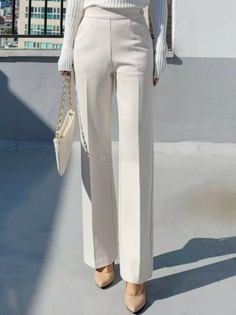 Gratia - Korean Women Fashion - #womensfashion - Fleece Terry Pants - 4