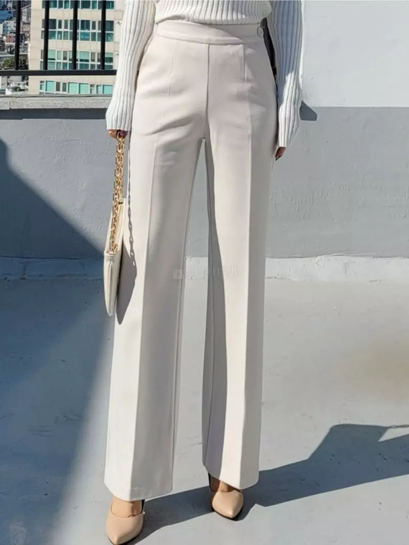 Gratia - Korean Women Fashion - #momslook - Fleece Terry Pants - 5