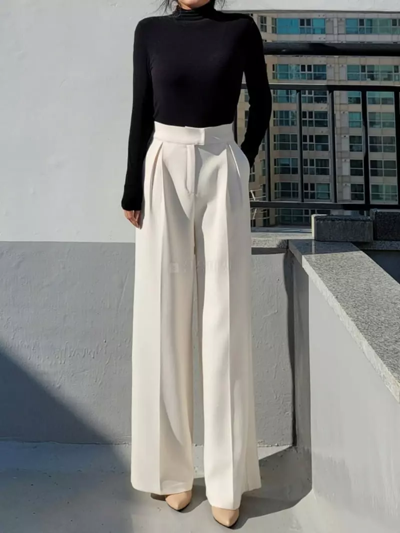 Gratia - Korean Women Fashion - #vintageinspired - Dandy Pants - 9