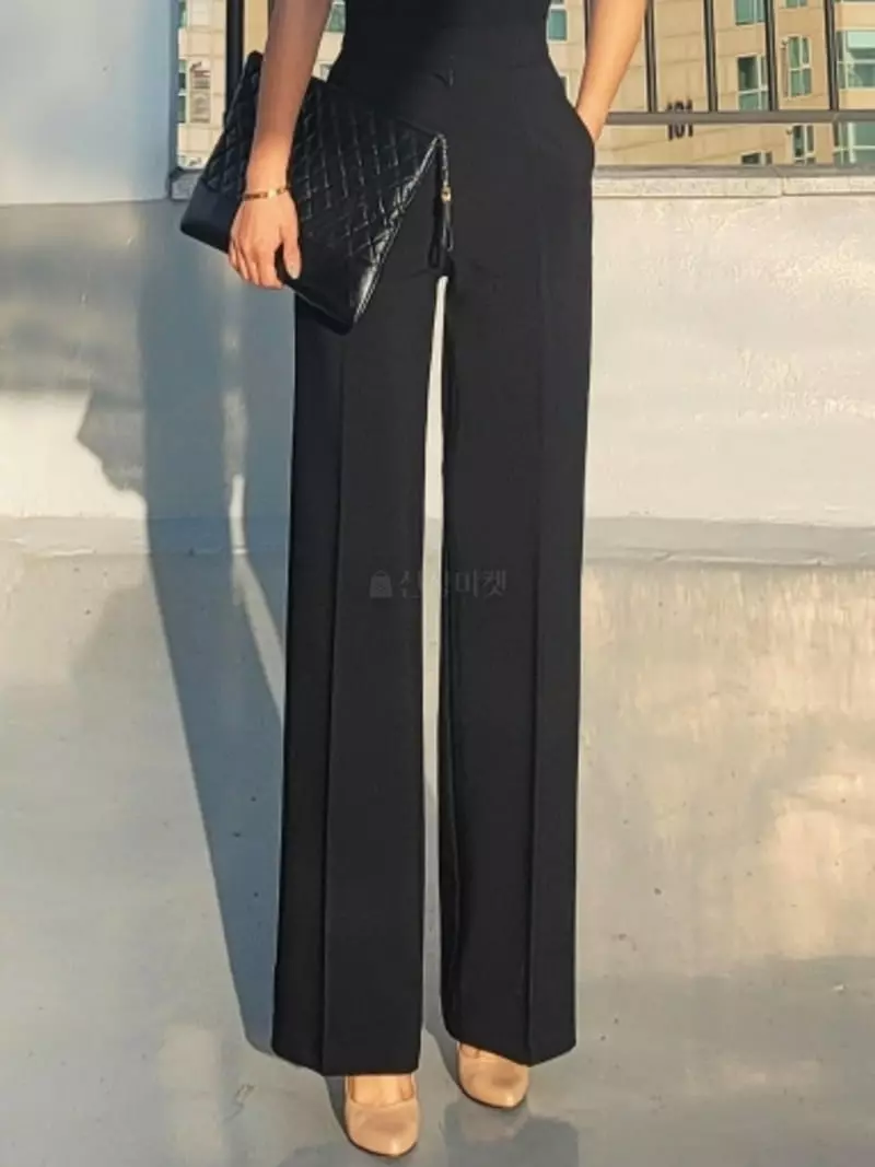 Gratia - Korean Women Fashion - #vintageinspired - Fleece BB Pants - 7