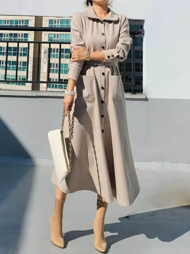 Gratia - Korean Women Fashion - #vintagekidsstyle - Lady Coat - 11