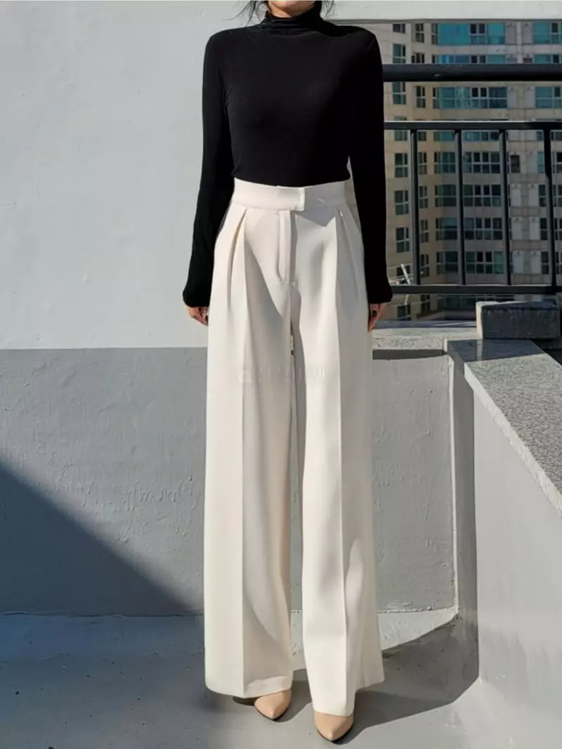 Gratia - Korean Women Fashion - #vintagekidsstyle - Dandy Pants - 10