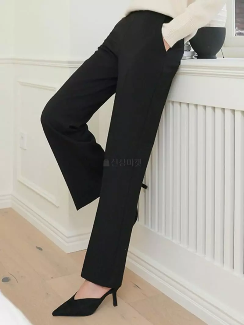 Gratia - Korean Women Fashion - #vintagekidsstyle - Fleece Terry Pants - 9