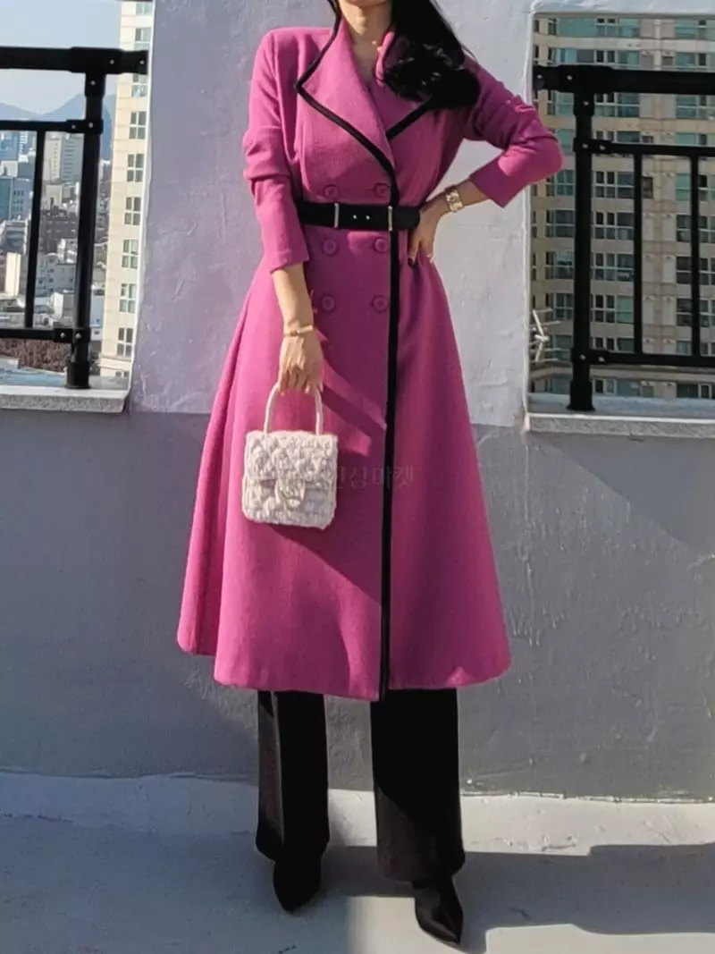 Gratia - Korean Women Fashion - #womensfashion - Cookie Coat One-piece - 8