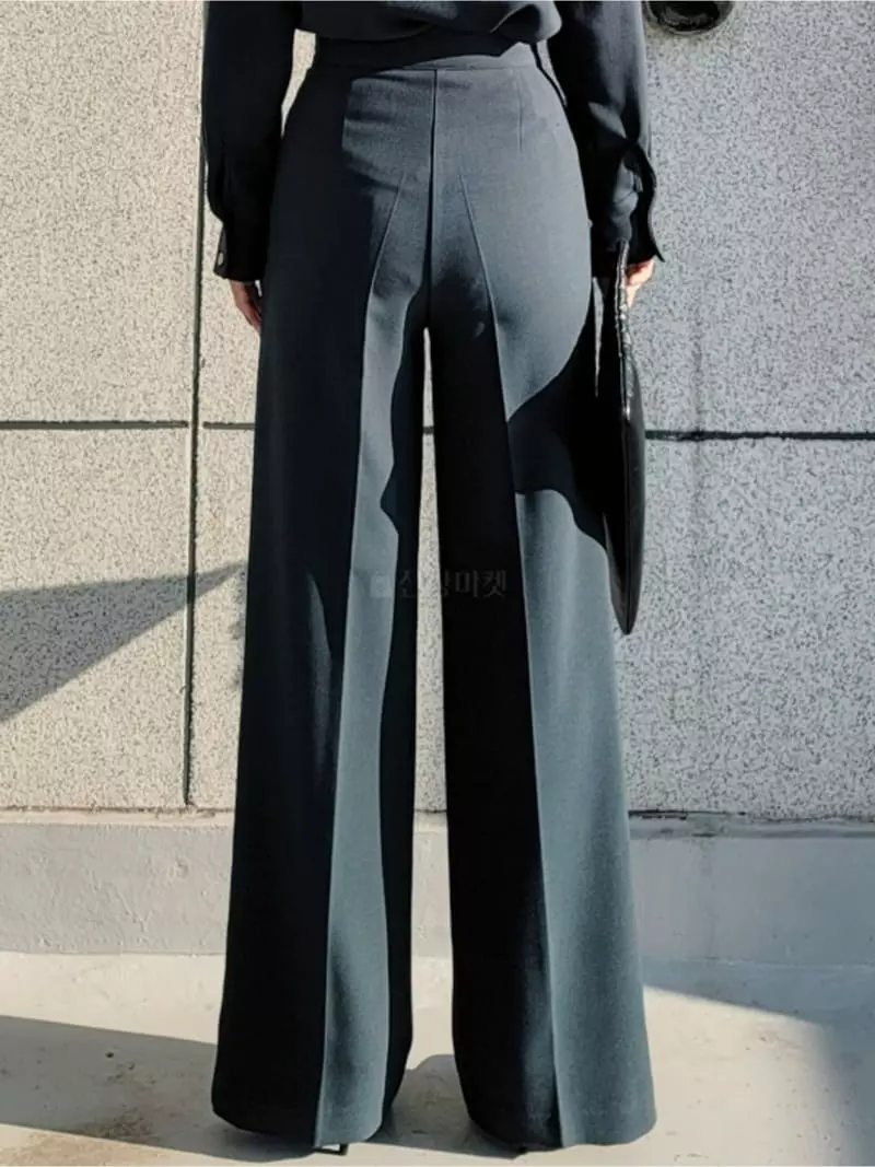 Gratia - Korean Women Fashion - #womensfashion - Kant Wide Pants - 3