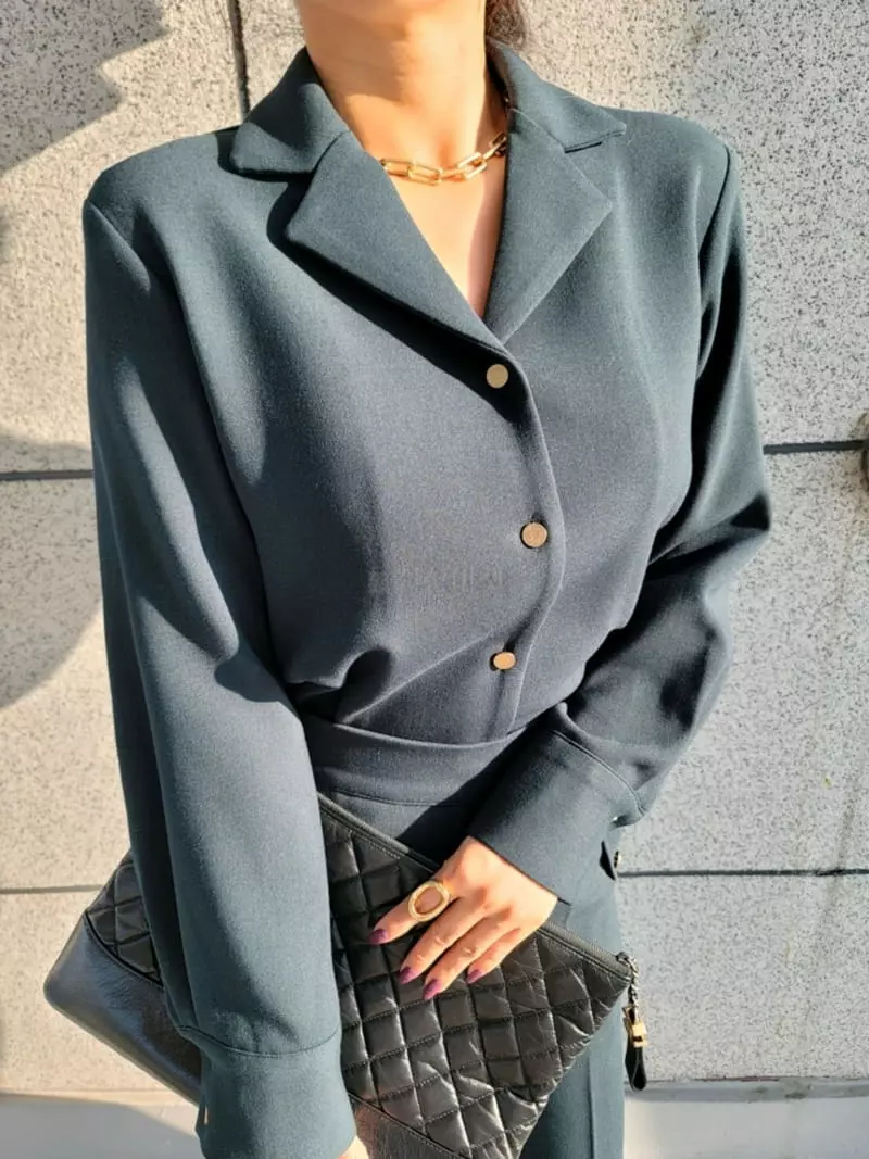 Gratia - Korean Women Fashion - #womensfashion - Kant Blouse Span