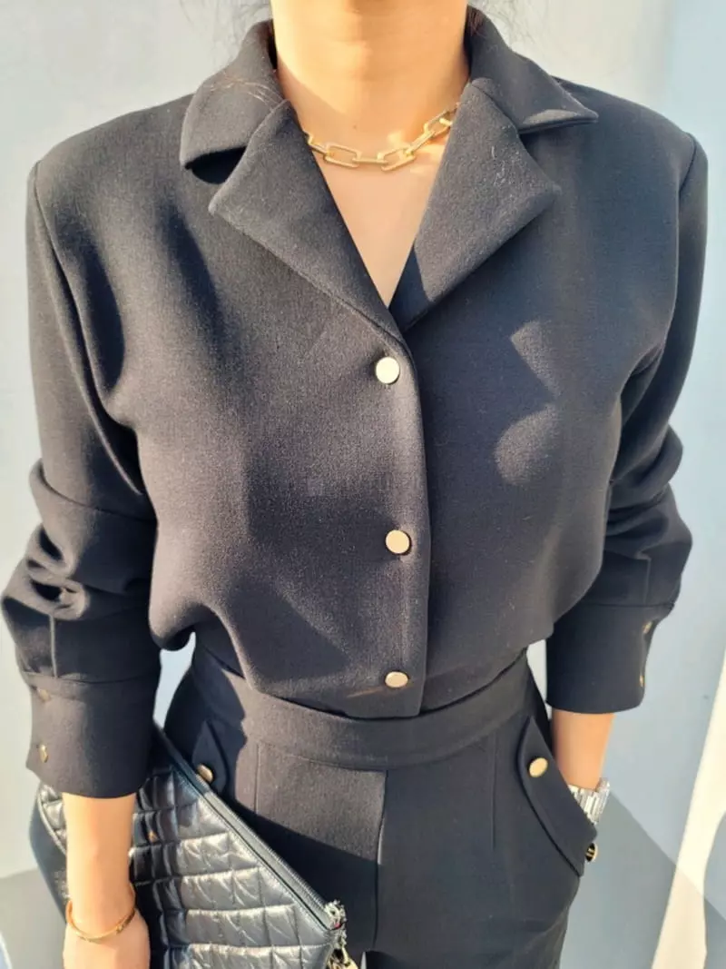 Gratia - Korean Women Fashion - #womensfashion - Kant Blouse Span - 5