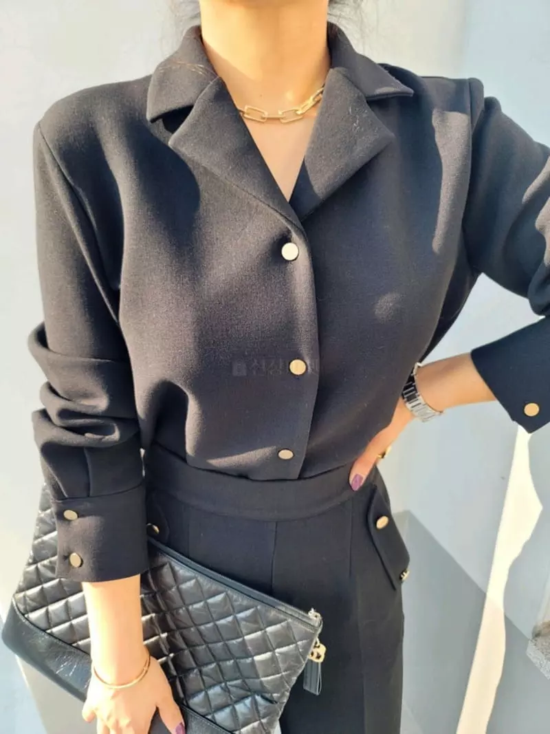 Gratia - Korean Women Fashion - #womensfashion - Kant Blouse Span - 7