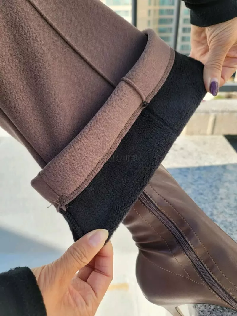 Gratia - Korean Women Fashion - #womensfashion - Joy Fleece Pants - 3
