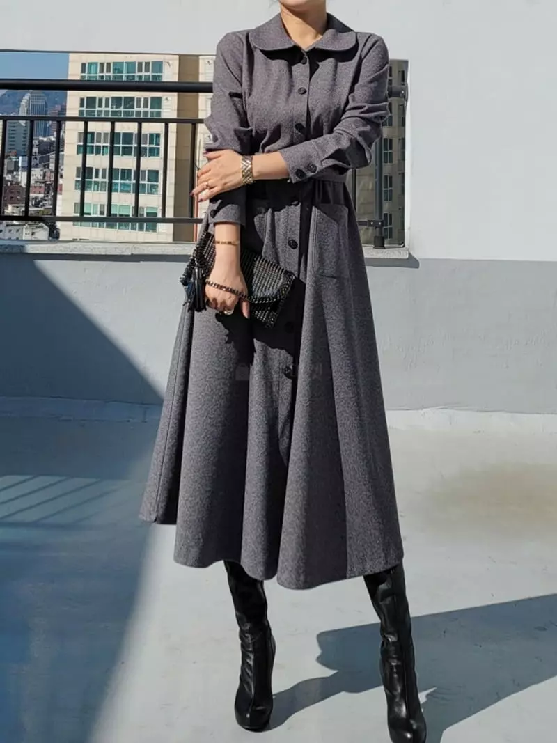 Gratia - Korean Women Fashion - #womensfashion - Lady Coat - 5