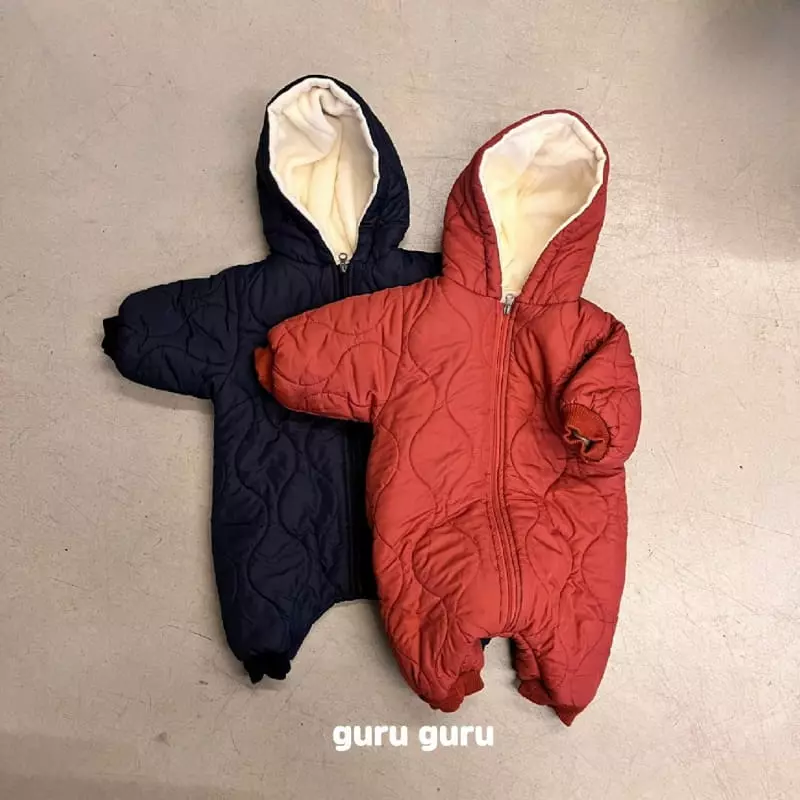 Guru Guru - Korean Baby Fashion - #babyboutique - Padding Bodysuit - 10