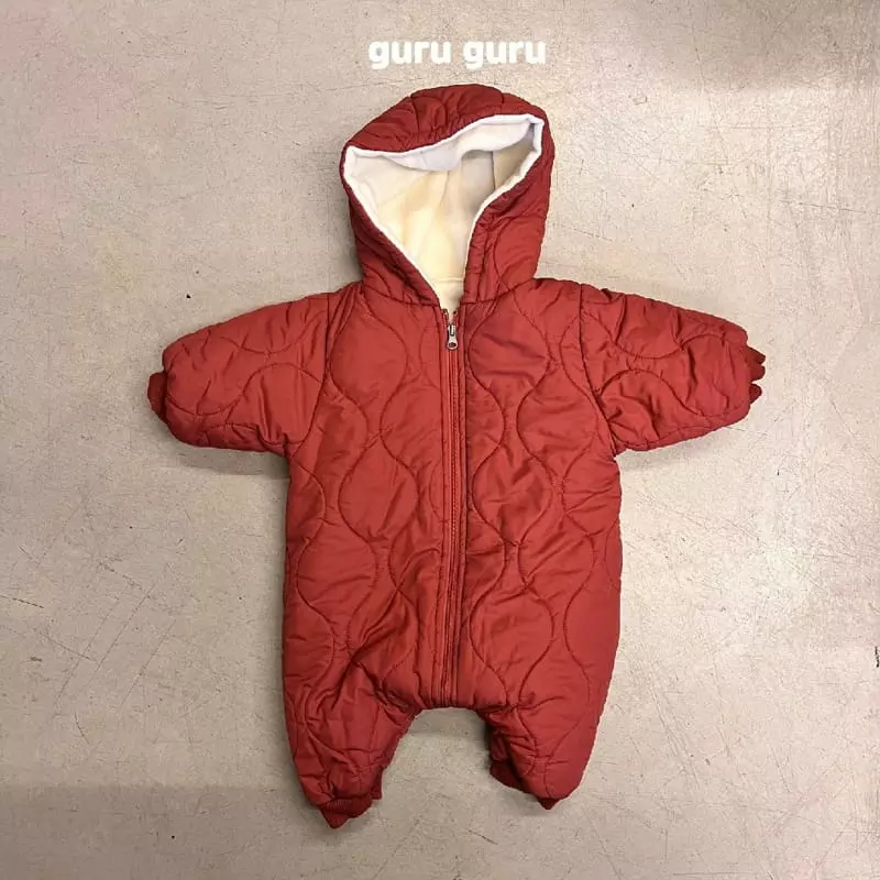 Guru Guru - Korean Baby Fashion - #babyboutiqueclothing - Padding Bodysuit - 11