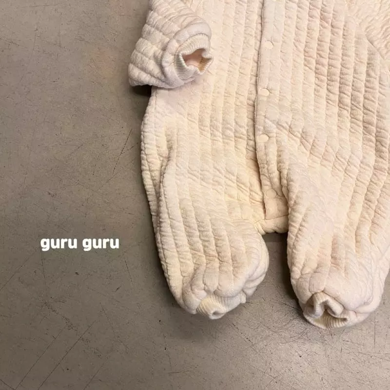 Guru Guru - Korean Baby Fashion - #babyclothing - Quilting Bodysuit - 11