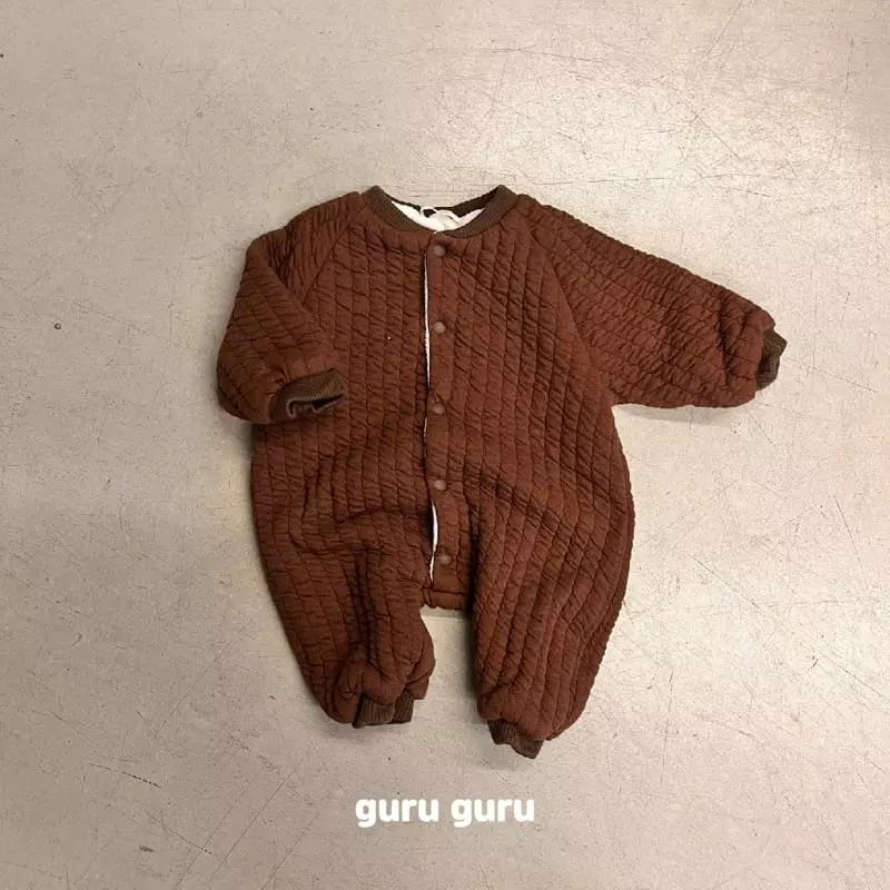 Guru Guru - Korean Baby Fashion - #babyfashion - Quilting Bodysuit - 12