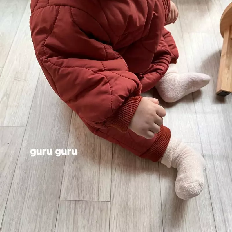 Guru Guru - Korean Baby Fashion - #babyoutfit - Padding Bodysuit - 5