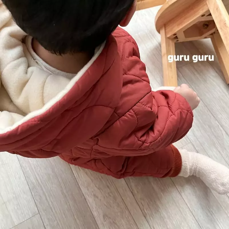 Guru Guru - Korean Baby Fashion - #onlinebabyboutique - Padding Bodysuit - 7