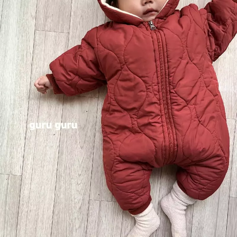 Guru Guru - Korean Baby Fashion - #smilingbaby - Padding Bodysuit - 9