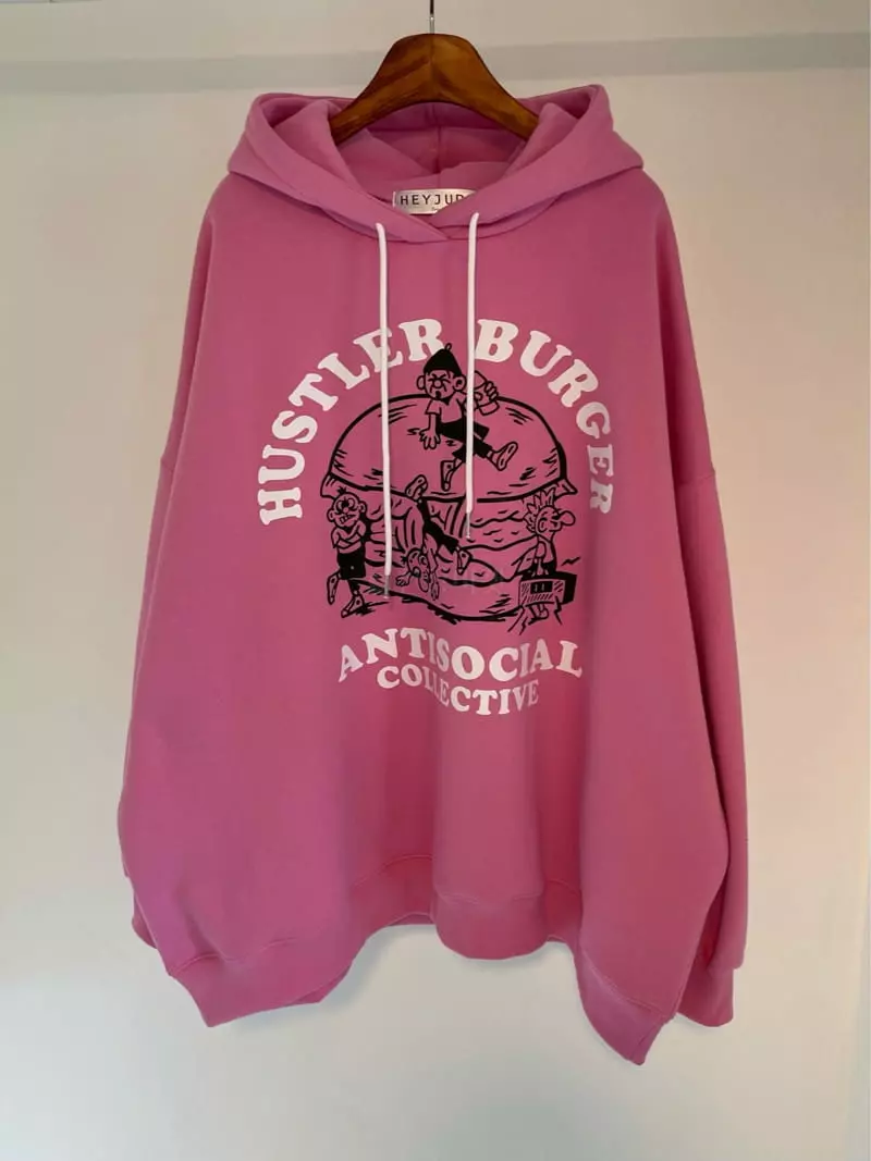 Heyjude - Korean Women Fashion - #momslook - Hamburgur Hoody - 3