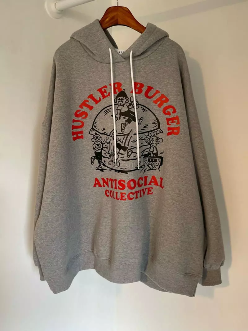 Heyjude - Korean Women Fashion - #momslook - Hamburgur Hoody - 5