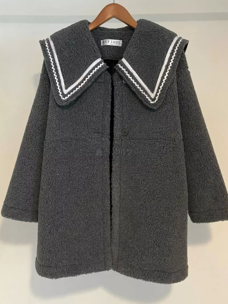 Heyjude - Korean Women Fashion - #momslook - Dumble Coat - 3