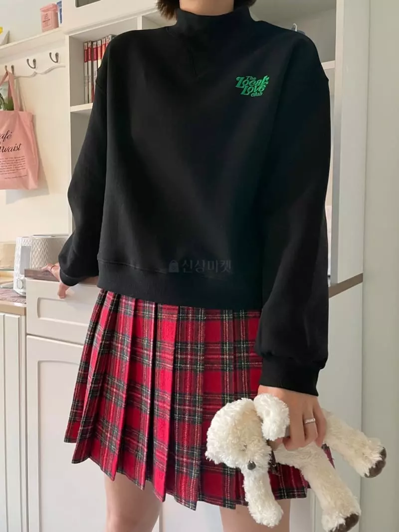 Heyjude - Korean Women Fashion - #shopsmall - Check Wrinkle Skirt - 4