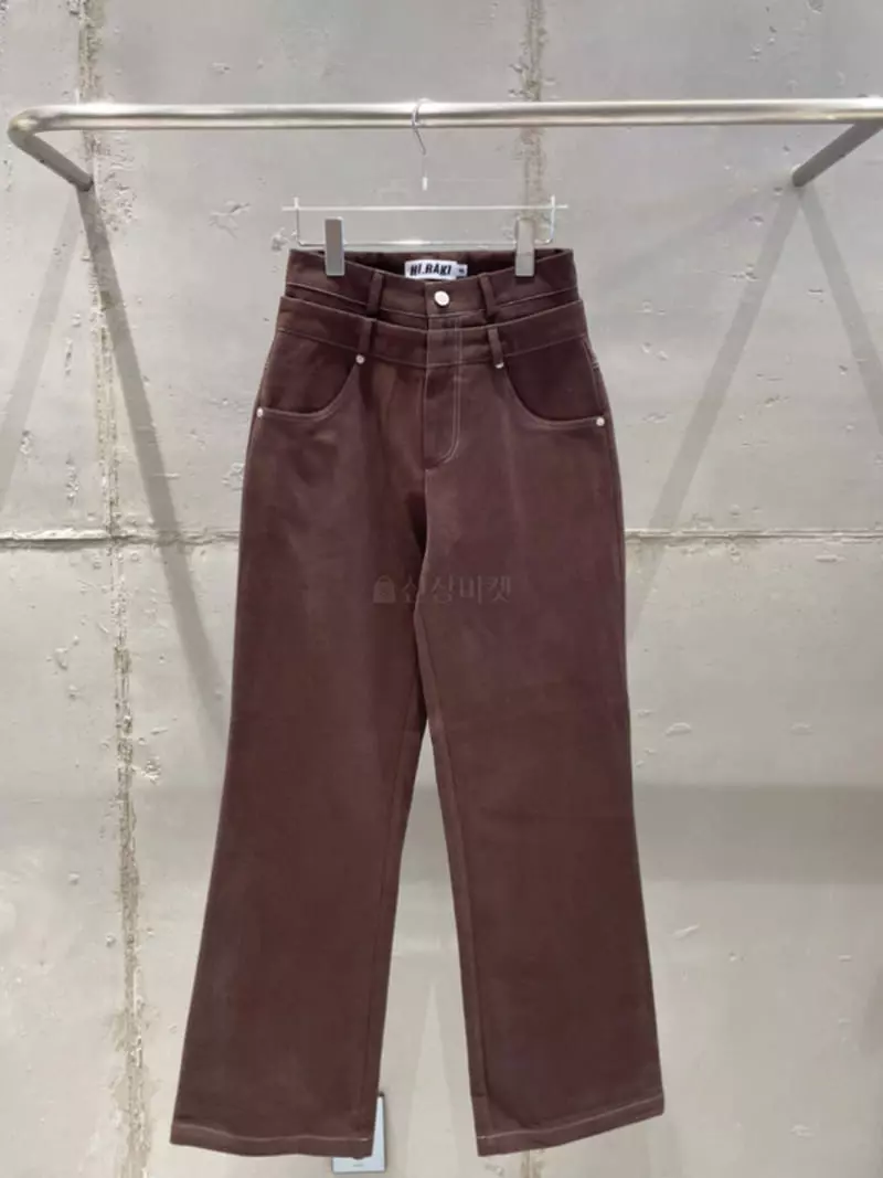 Hi Raki - Korean Women Fashion - #momslook - Beat Twice Pantts - 11
