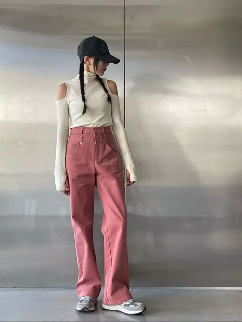 Hi Raki - Korean Women Fashion - #momslook - Beat Twice Pantts - 9
