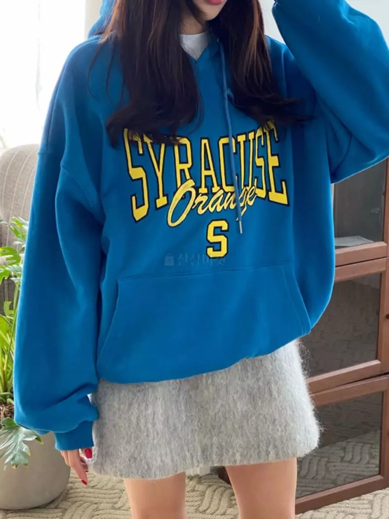 Hi Raki - Korean Women Fashion - #pursuepretty - Ciracus Fleece Hoody Tee
