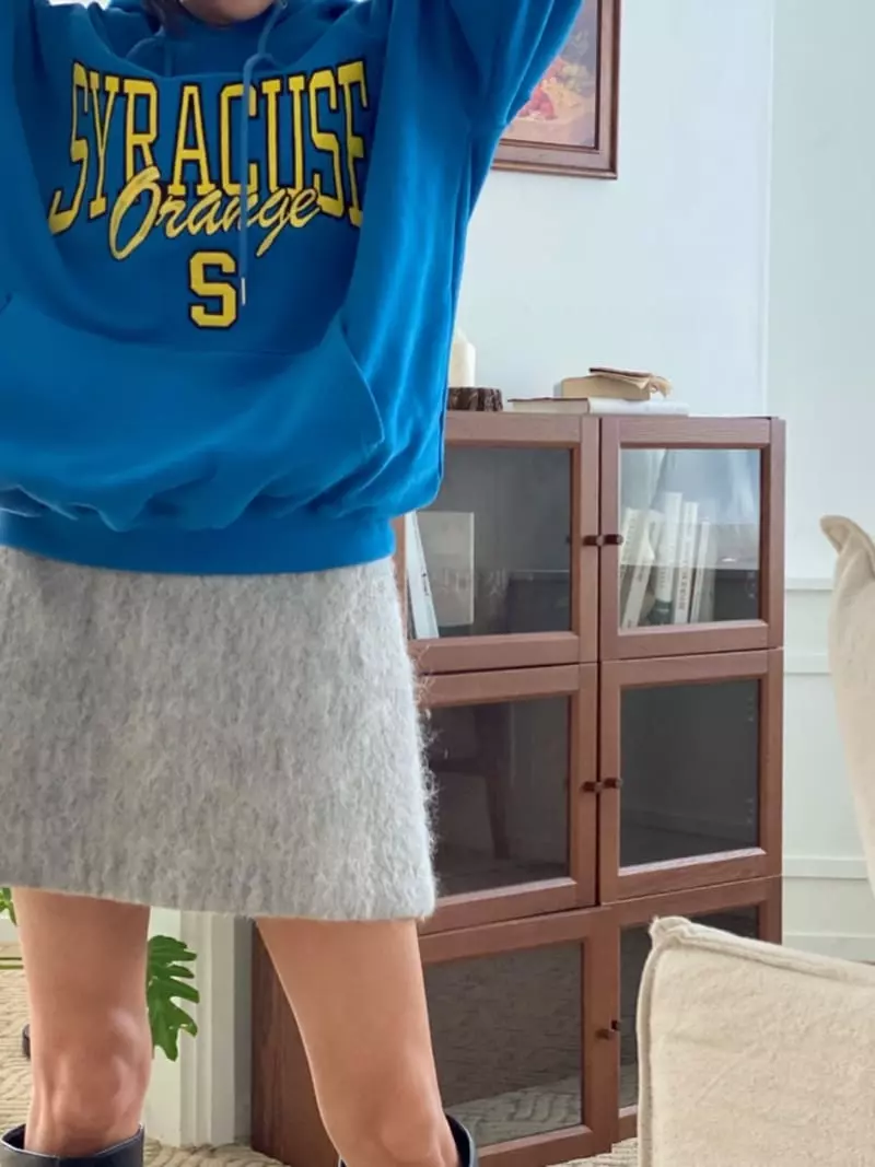 Hi Raki - Korean Women Fashion - #restrostyle - Ciracus Fleece Hoody Tee - 2