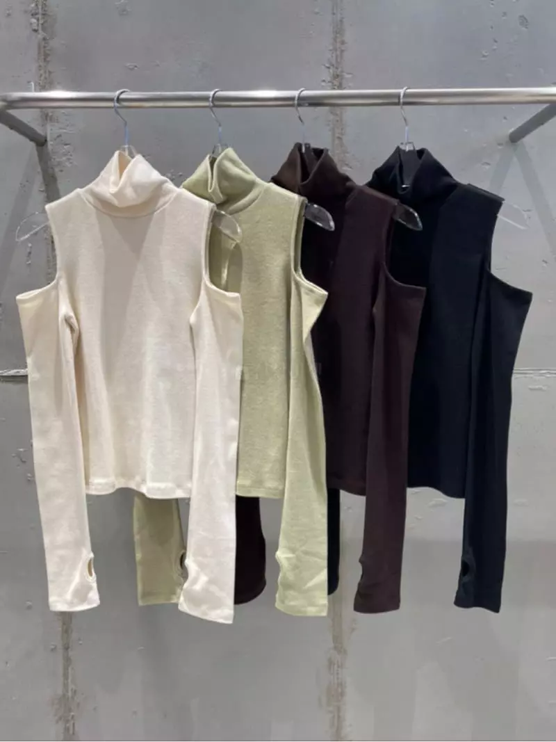 Hi Raki - Korean Women Fashion - #thatsdarling - Eve Turtleneck Tee - 8