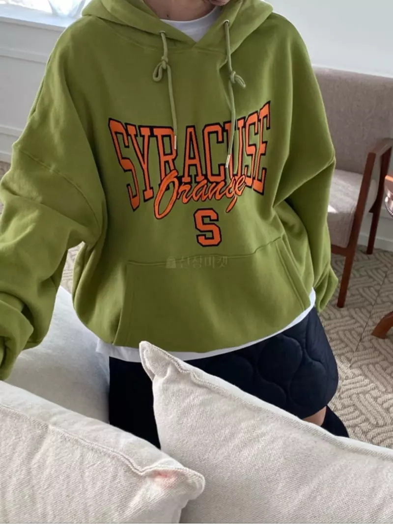 Hi Raki - Korean Women Fashion - #thatsdarling - Ciracus Fleece Hoody Tee - 5