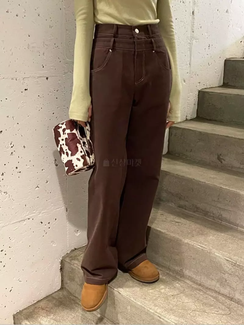 Hi Raki - Korean Women Fashion - #thatsdarling - Beat Twice Pantts - 3