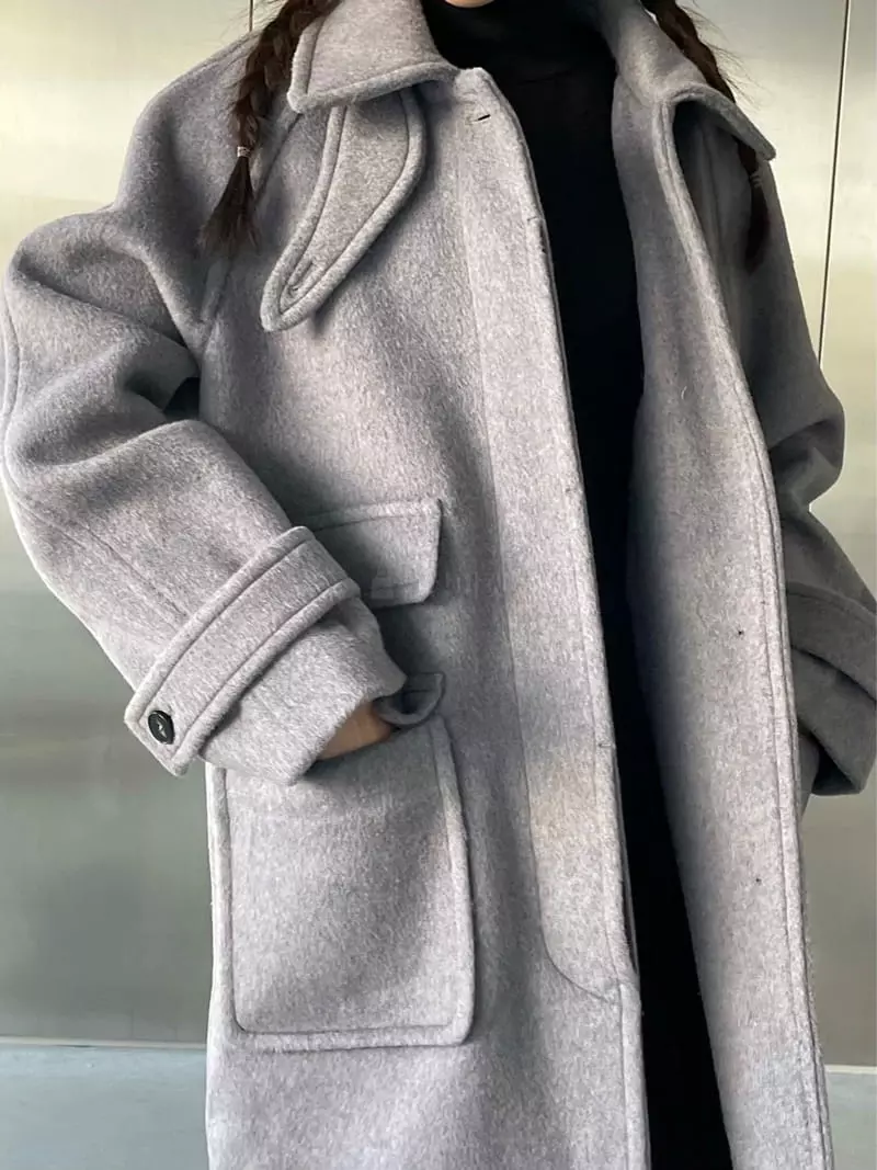 Hi Raki - Korean Women Fashion - #thelittlethings - Snow Coat - 5
