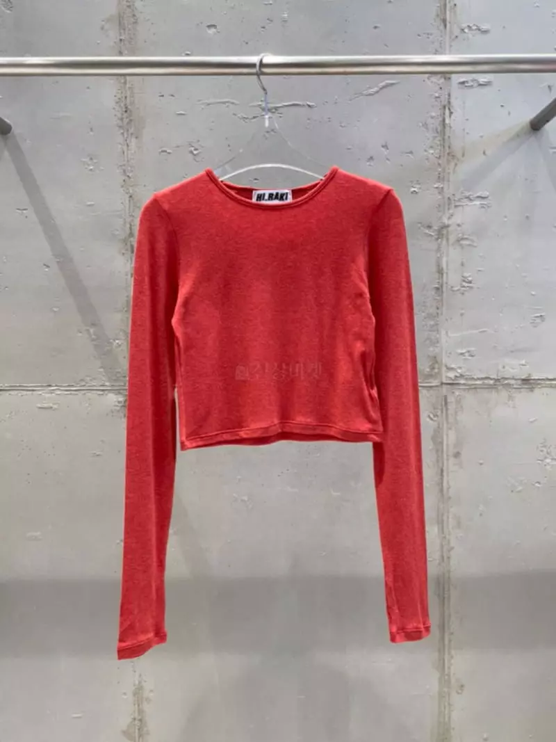 Hi Raki - Korean Women Fashion - #womensfashion - Warmer Tee - 12