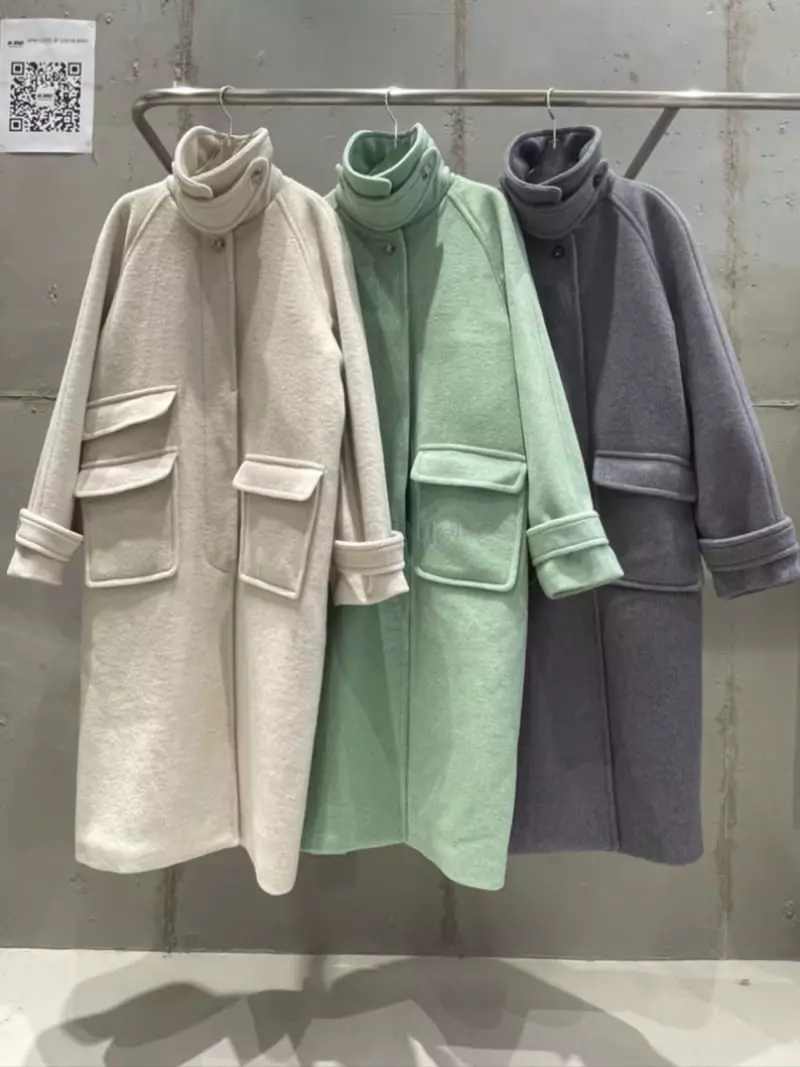 Hi Raki - Korean Women Fashion - #womensfashion - Snow Coat - 9