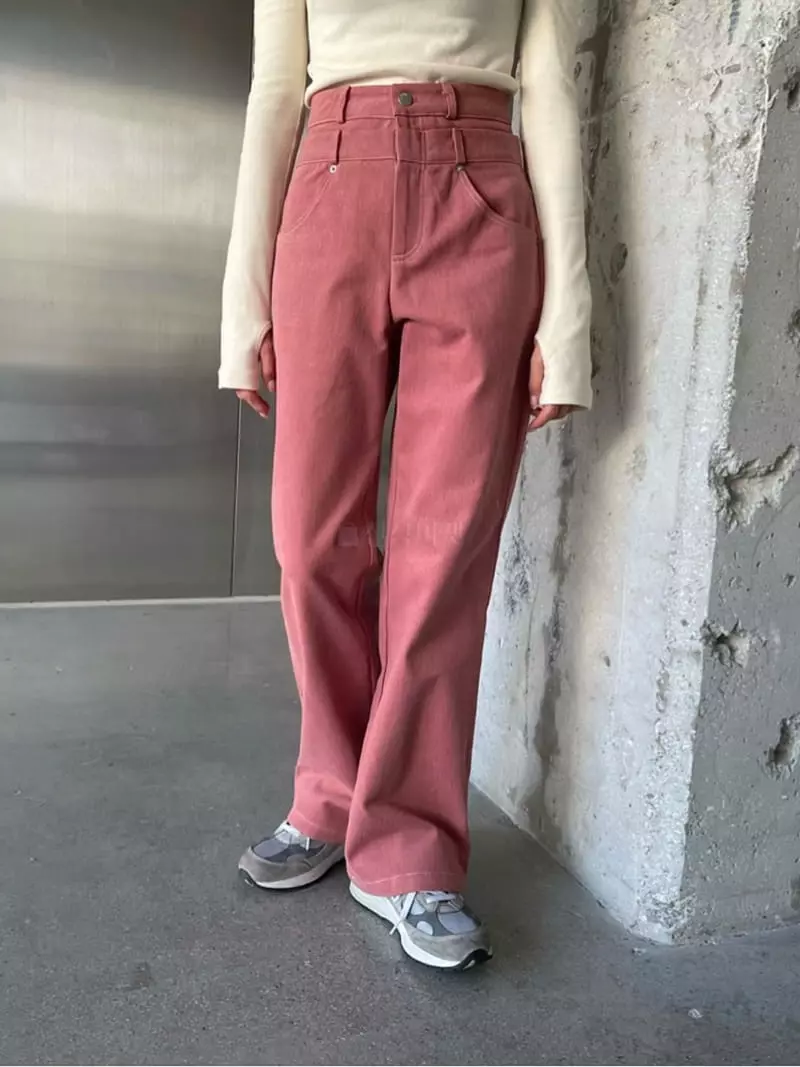 Hi Raki - Korean Women Fashion - #womensfashion - Beat Twice Pantts - 6