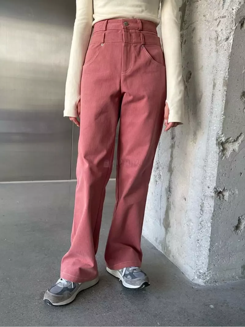 Hi Raki - Korean Women Fashion - #womensfashion - Beat Twice Pantts - 8