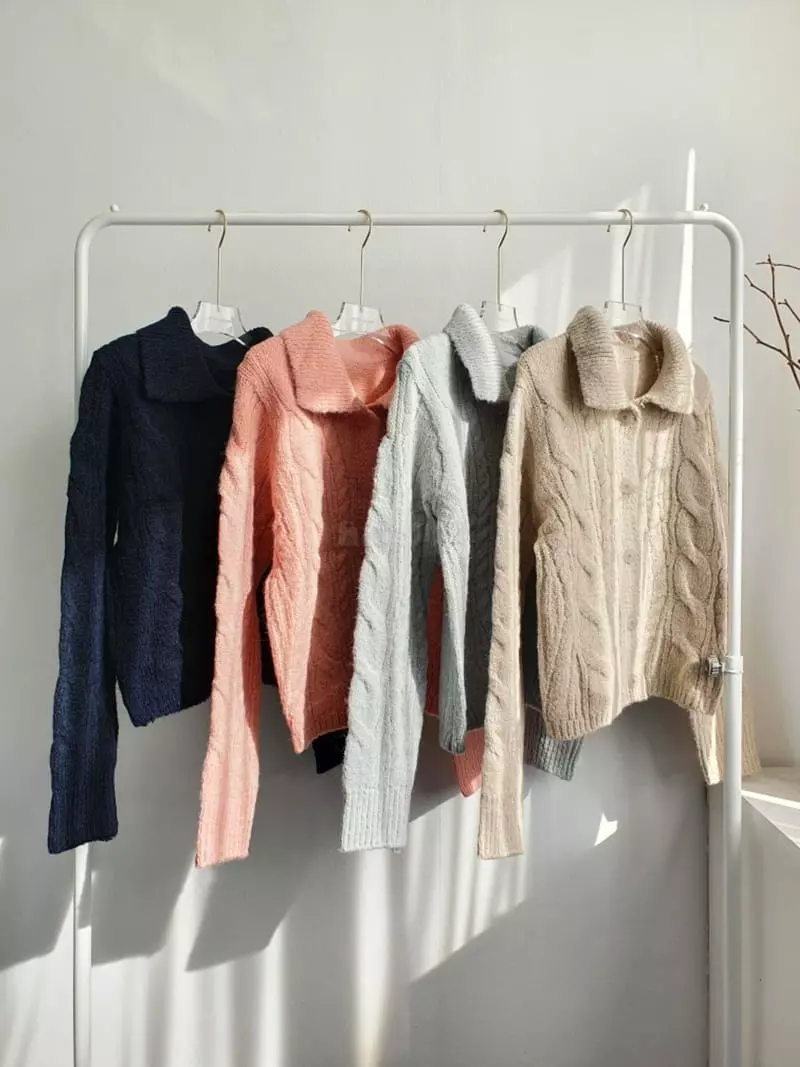 Highcolor - Korean Women Fashion - #momslook - Haze Cardigan - 11