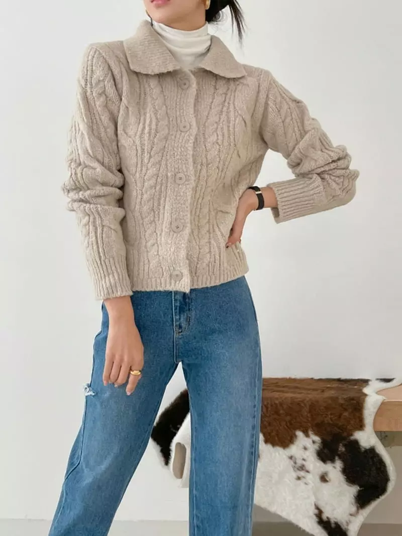 Highcolor - Korean Women Fashion - #momslook - Haze Cardigan - 5
