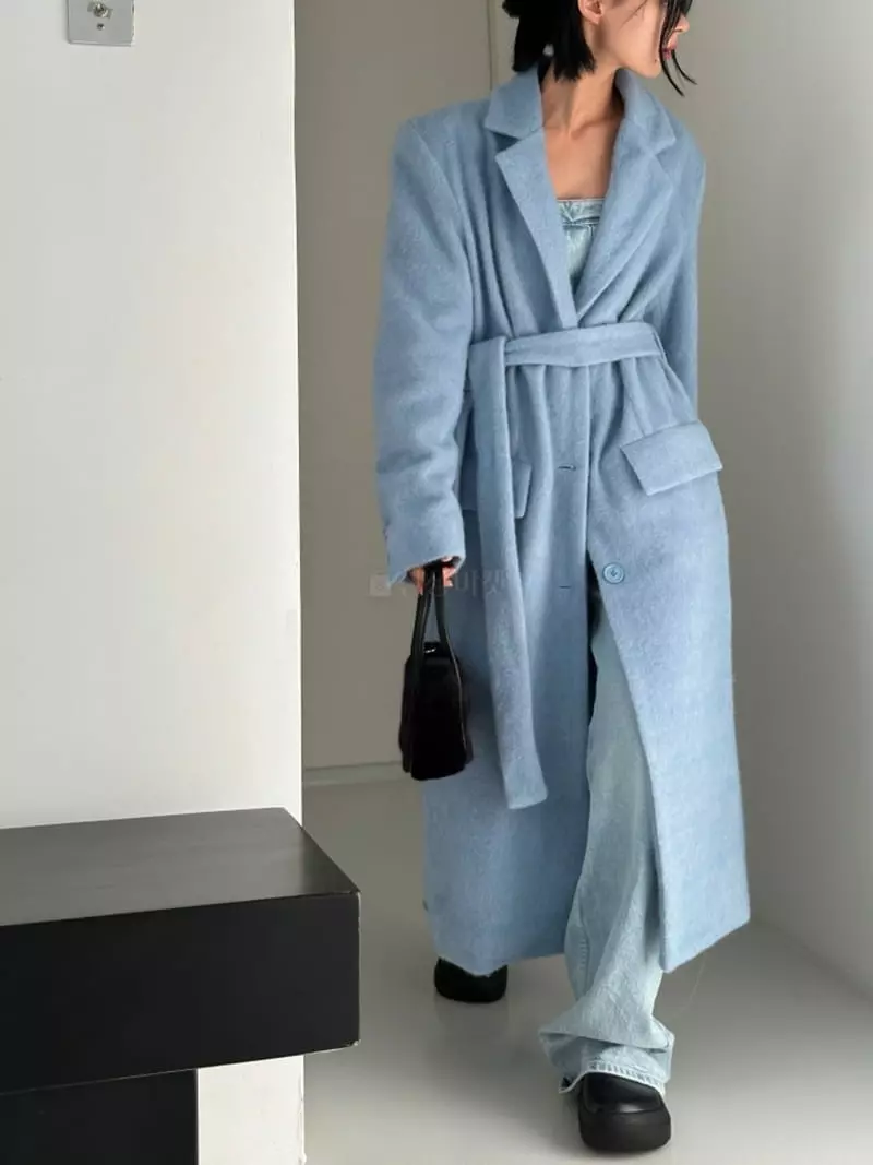 Highcolor - Korean Women Fashion - #womensfashion - Cozy Long Coat - 4
